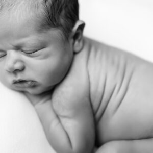 newborn sleeping photo